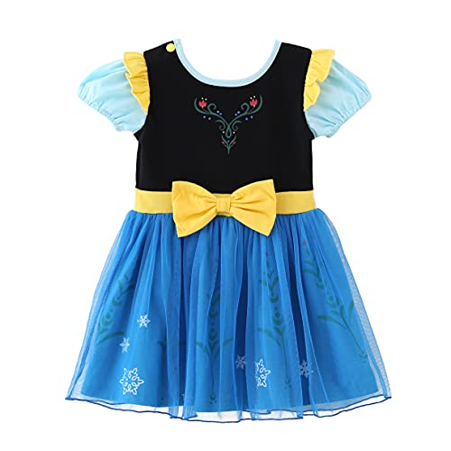 Dressy Daisy Princess Dress Up Clothes Halloween Fancy Party Tulle Skirt Summer Outfit for Baby  Toddler Girls