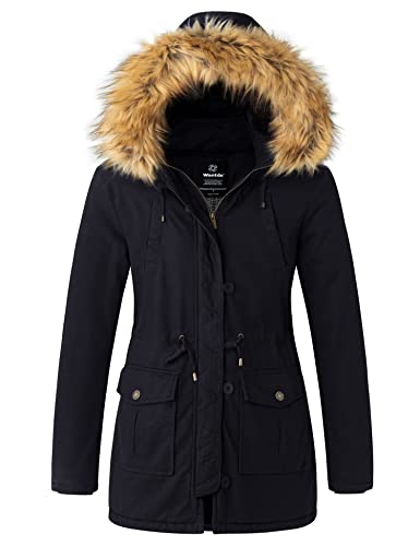 Thicker Puffer Coat by Wantdo FurLined Coat for Women this Winter