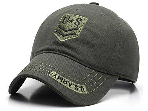 AnnaKaci Women Men Army Style Hat US Military Physical Traning Infantry Workout Baseball Dad Capes