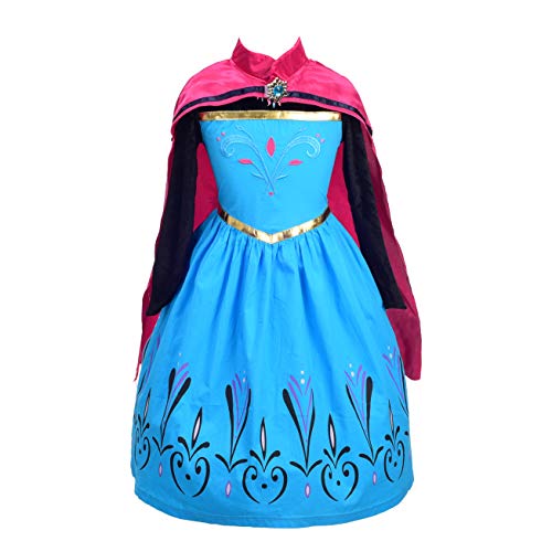 Dressy Daisy Girls Ice Princess Coronation Dress Up Costume Halloween Christmas Party Outfit Size 210