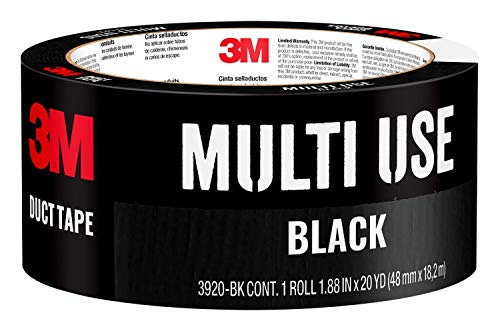 3M 3920BK Multi Use Colored Duct Tape 20 Yards Black