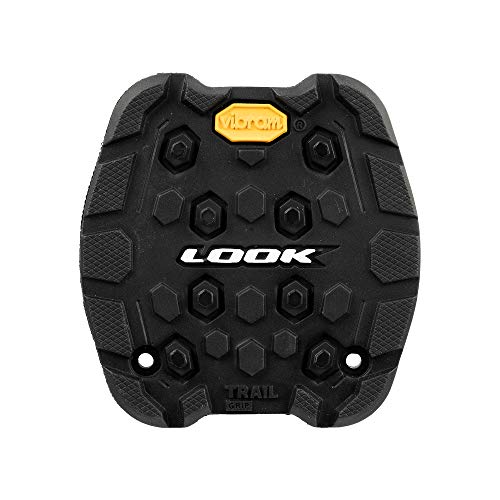 LOOK Cycle  Activ Grip Trail Pad  Compatible with Trail Grip Flat Pedals  SlipProof Safety  Innovative Grip Rubber  Exceptional Traction