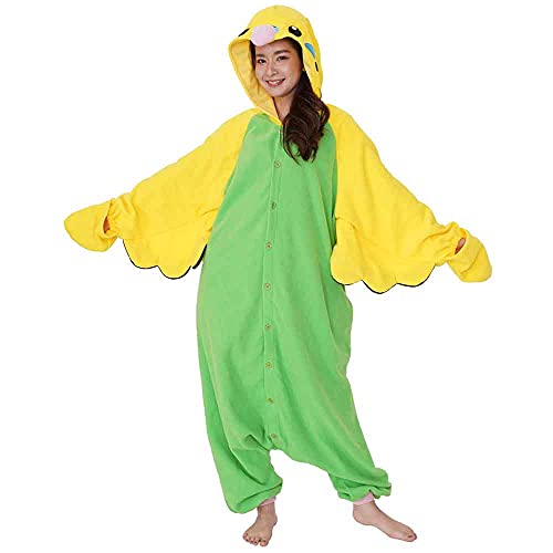 SAZAC Budgie Kigurumi  Onesie Jumpsuit Halloween Costume