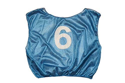 Champion Sports Numbered Mesh Practice Scrimmage Vest  Available in Multiple Colors and Sizes Pack of 12