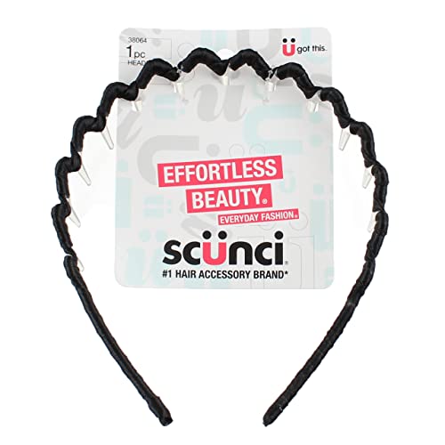 Scunci ColorVarying Effortless Beauty Fashion Headband