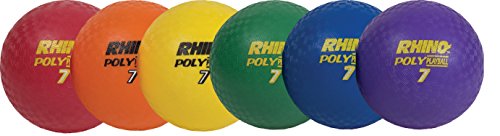 Champion Sports Rhino Skin Poly Playground Ball Sets  Available in Mulitple Colors and Sizes