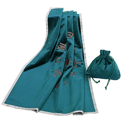 BLESSUME Tarot Tablecloth with Carrying Case