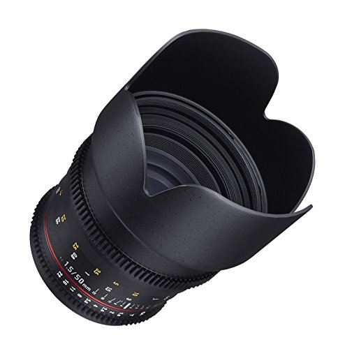 Samyang Cine DS SYDS50MMFT 50mm T15 AS IF UMC Full Frame Cine Lens for Olympus and Panasonic Micro Four Thirds