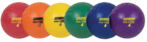 Champion Sports Rhino Skin Poly Playground Ball Sets  Available in Mulitple Colors and Sizes