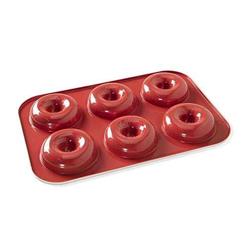 Nordic Ware 6 Cavity Donut Pan Metal