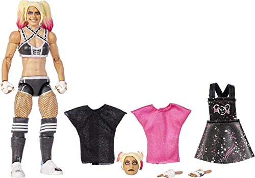 WWE Ultimate Edition Action Figure 6inch Collectible with Interchangeable Entrance Gear Extra Heads  Swappable Hands for Ages 8 Years Old  Up