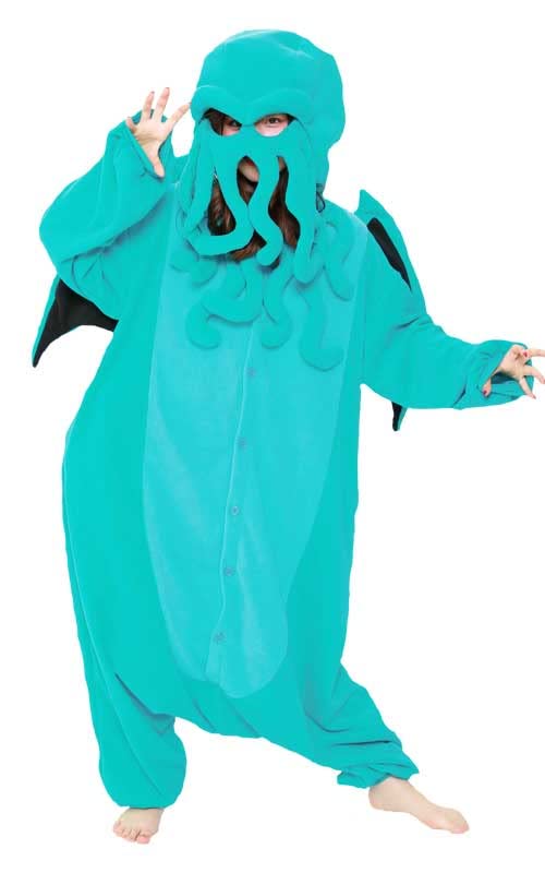 SAZAC Cthulhu Kigurumi  Onesie Jumpsuit Halloween Costume