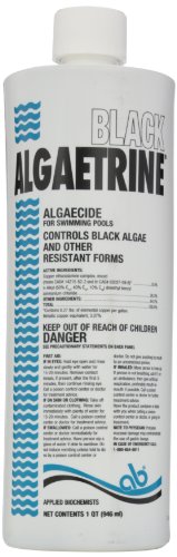 Applied Biochemists 406303A Black Algaetrine Swimming Pool Algaecide  Deposit Control 32 fl oz