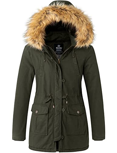 Thicker Puffer Coat by Wantdo FurLined Coat for Women this Winter