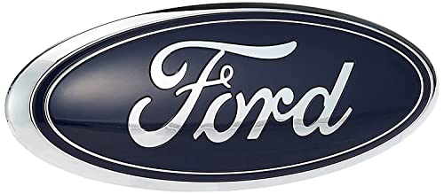 Dark Blue Ford AA8Z9942528A Authentic 9 x 35 Nameplate