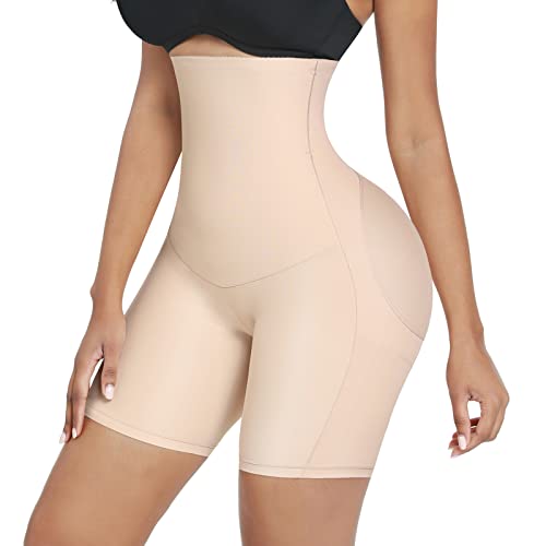 FeelinGirl Strapless Shapewear Shorts for Women Tummy Control Body Shaper Butt lifter Panties Waist Trainer Thigh Shaper