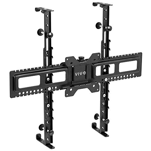 VIVO Universal Adapter VESA Mount Kit for 20 to 32 inch Flat and Curved Monitor Screens 100x100mm Mounting Bracket Black MOUNTUVM01