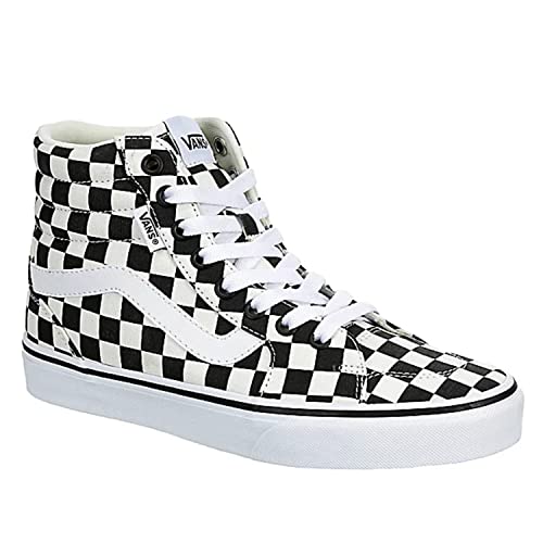 Vans Unisex Filmore High Top Sneaker  Multi Checkeredboard  BlackWhite