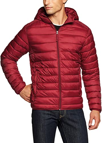 TSLA Men39s Lightweight Packable Accent Puffer Jacket WaterResistant Winter Jackets