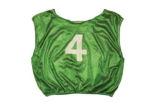 Champion Sports Numbered Mesh Practice Scrimmage Vest  Available in Multiple Colors and Sizes Pack of 12