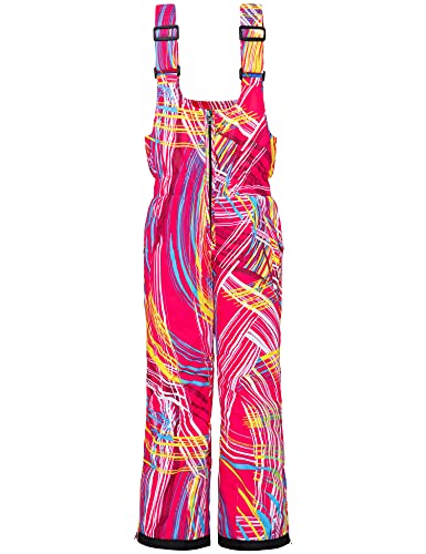 Wantdo Girl39s Waterproof Ski Bibs Warm Snow Pants Snowboarding Overall Insulated Outdoor Jumpsuit