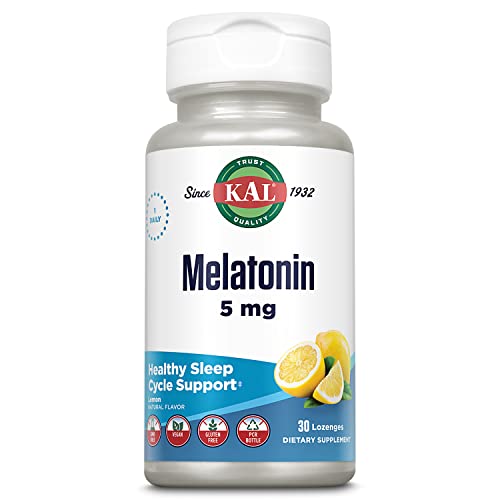 KAL 5 Mg Melatonin Lemon 30 Count