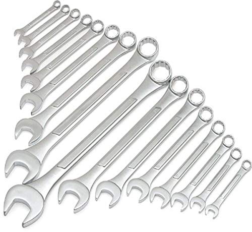 16 Piece Metric Raise Panel Wrench Set by Titan Tools 17330