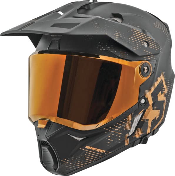 Speed and Strength SS2600 Fame And Fortune Helmet Black Gold 2XL