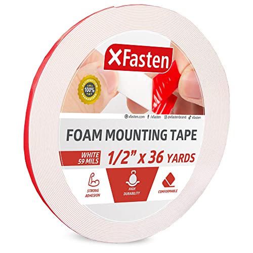 Foam Mounting Tape from XFasten 12 Inch Wide by 36 Yards Long