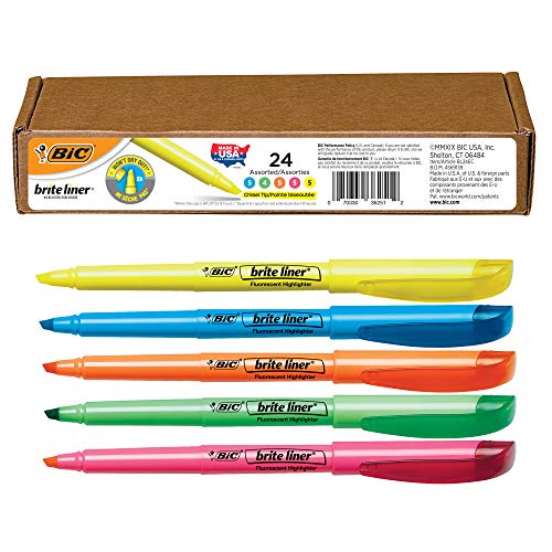 BIC Brite Liner Highlighter Chisel Tip