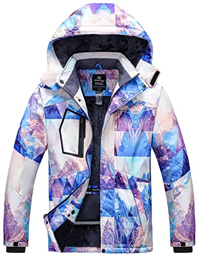 Wantdo Men39s Waterproof Ski Jacket Snowboarding Warm Coat Winter Snow Windbreaker Mountain Detachable Hooded Outerwear