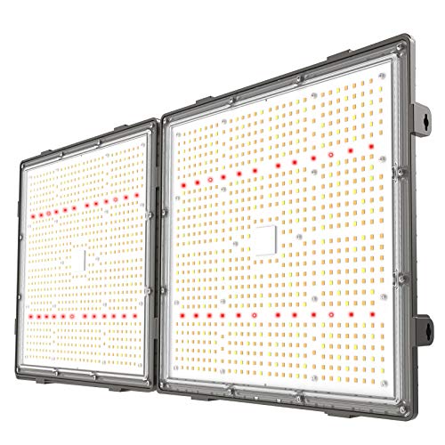 GROPLANNER 300 Watts LED Plant Light 1512pcs LEDs Veg and Flower High Efficacy 275 molJ