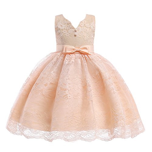 Dressy Daisy Girls Wedding Flower Girl Dress Floral Lace Special Occasion Pageant Dresses Size 48