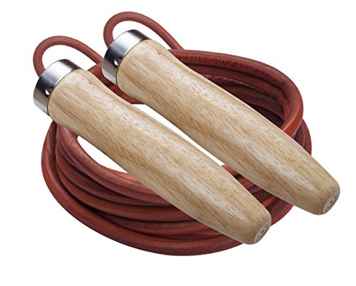 Champion Sports Leather Ball Bearing Jump Rope  Multiple Sizes