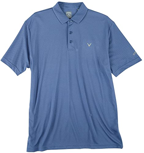 Callaway Men39s Pro Spin Chevron Jacquard Short Sleeve Golf Shirt Size Xsmall4x Big  Tall