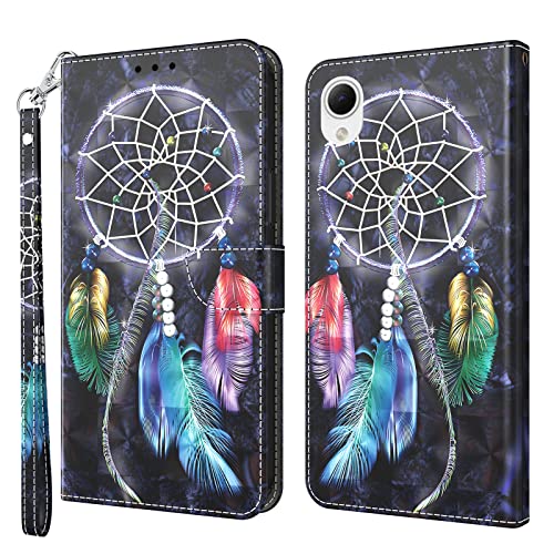 ALILANG Phone Case for Samsung Galaxy A23E Case Magnetic Stand Flip PU Leather Cover with Card Holder Protective Shockproof for Samsung A23E Wallet CaseDog