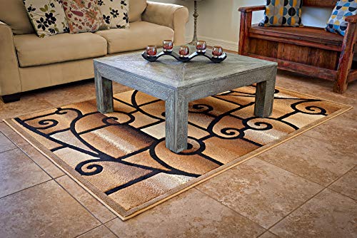 Cosy House Collection Runner Rugs for Hallway Entryway Kitchen Bathroom  Traditional Oriental Style Home Decor  Resists Stains Soil Fading  Freying  239 X 739 Kingdom Ivory