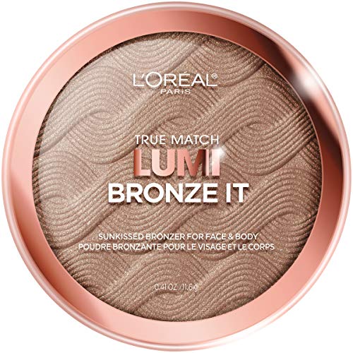 L39Oreal Paris Cosmetics True Match Lumi Bronze It Bronzer For Face And Body Deep 041 Fluid Ounce