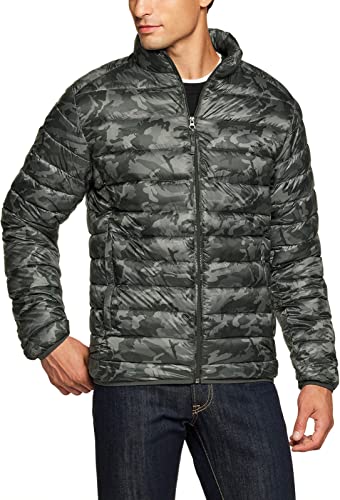 TSLA Men39s Lightweight Packable Accent Puffer Jacket WaterResistant Winter Jackets