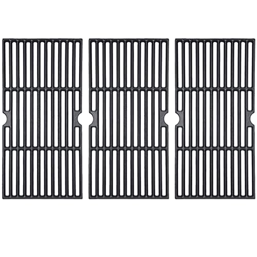 GasSaf Grill Grates Replacement for Backyard GBC1255W GBC1460W BC1461W Uniflame GBC1059WB GBC1143WC Better Homes  Garden GBC1362W GBC1562W and Other Grills 16 14 X 29 58Set of 3Pack