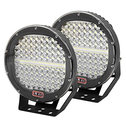 AUXTINGS 2 Piece 7 inch 36W Flood Led Light Bar Off Road Worklamp Driving Lamp for Jeep ATV SUV Mine Boat Off Road