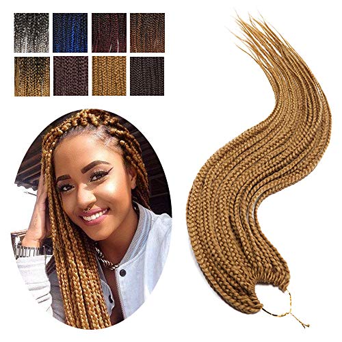 Ombre Senegalese Twist Crochet Hair Ponytail Small Senegalese Micro Twist Crochet Hair Braids Dreadlock Pony Tail HipHop Braiding Hair Extension 12StrandsPack 24In 2packsBlackBlueYellowOrange