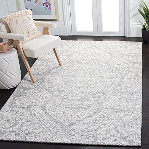 SAFAVIEH Metro Collection 2393 x 839 BlackIvory MET993Z Handmade Premium Wool Entryway Foyer Living Room Bedroom Kitchen Runner Rug