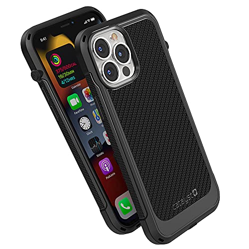 Catalyst iPhone 13 Pro Case Vibe Series Compatible with MagSafe Drop Proof Protection Slim Case Design with Lanyard Stealth Black