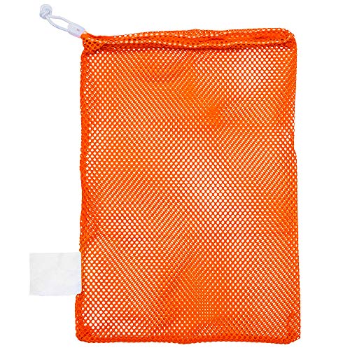 MultiUse Lockable Mesh Sports Gear Bag by Champion Sports for Balls the Beach or the Laundry Room